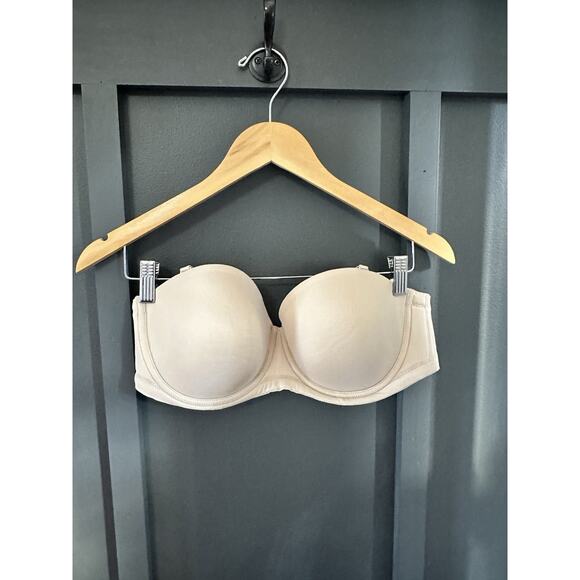 Wacoal Red Carpet Full Figure Underwire Strapless Bra - 40C, 854119, Nude - Picture 1 of 5
